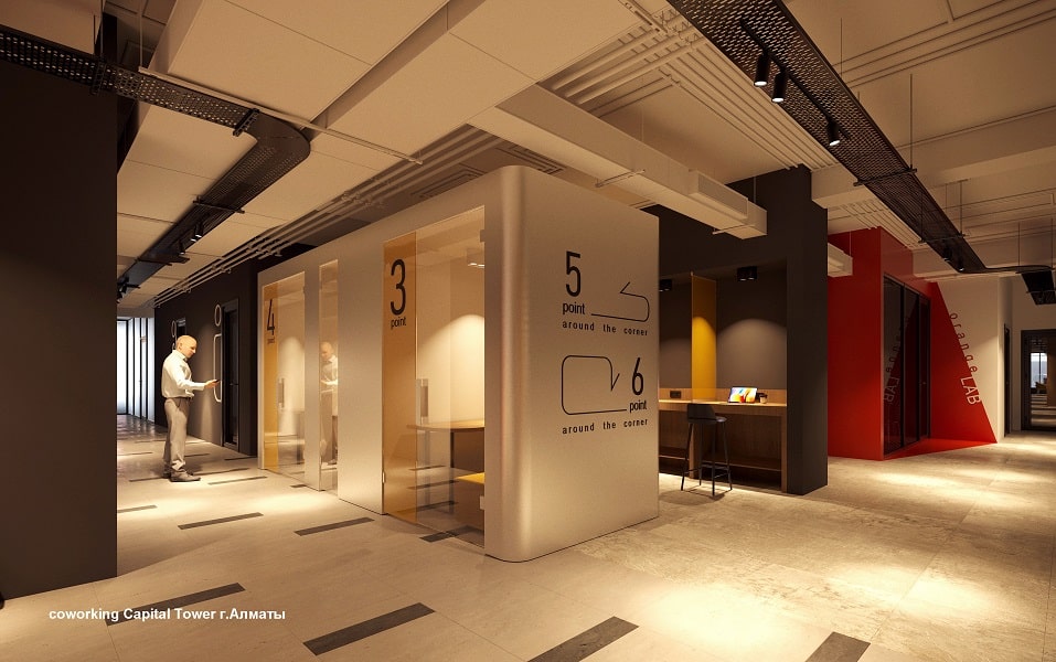 Дизайн офисов / помещений в Алматы